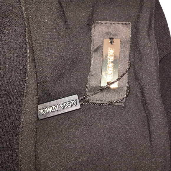 Alexia Admor Elegant One-Shoulder Black Dress - Picture 6 of 6